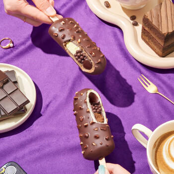 可爱多【曾舜晞推荐】可爱多超级棒7重浓郁巧克力味冰淇淋 雪糕74g*4支 商品图5