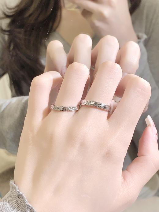 【足银】卡蒂罗/KADER 小王子与玫瑰星球情侣对戒 甜蚀冰川系列 甜蜜浪漫 钟久久 周年轻奢小众素圈 商品图3