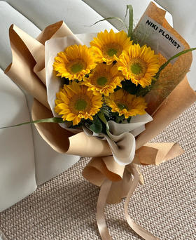 璀璨之冠--向日葵花束