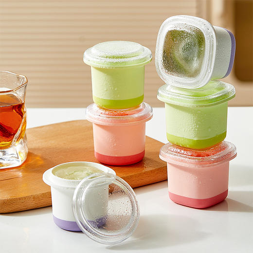 摩登主妇冰格模具家用食品级制冰盒辅食冷冻格威士忌大号冰块模具 商品图0