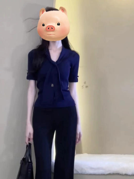 飘带冰丝短袖 商品图7