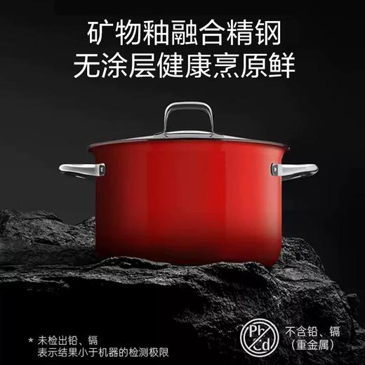 【6F】WMF德国原装进口奈彩米Compact汤锅  22CM(红色） 商品图1