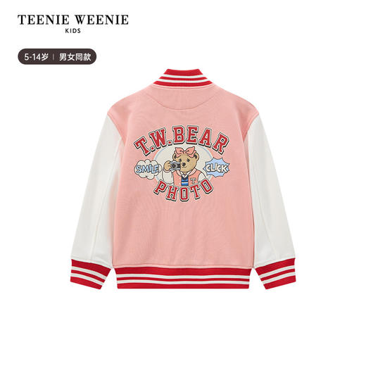 TeenieWeenie Kids小熊童装25男女童运动棒球服卫衣开衫外套TKMZ256397I 商品图7