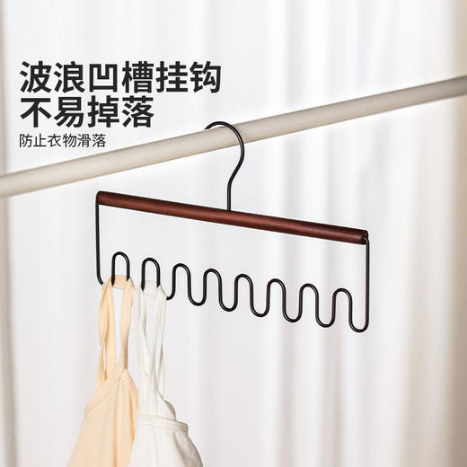 摩登主妇吊带衣架内衣文胸收纳神器家用挂背心帽子多功能挂钩架子 商品图1