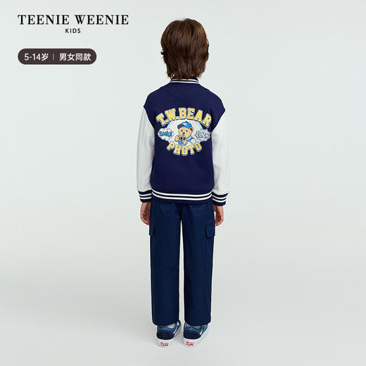 TeenieWeenie Kids小熊童装25男女童运动棒球服卫衣开衫外套TKMZ256397I 商品图3