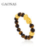 GAONAS  瑞兽献宝黑珠吞金兽金色手链11337SGO 商品缩略图1