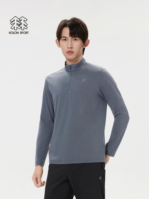 点此购买 可隆春秋季男士吸湿速干透湿长袖T恤 bk 312460 商品图5