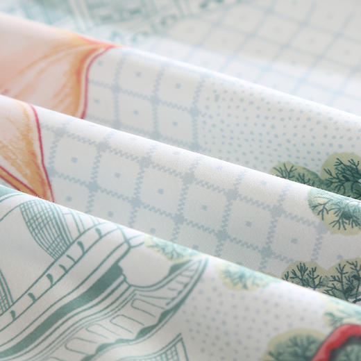 富安娜(FUANNA) 纯棉四件套/诺微花妍 商品图2