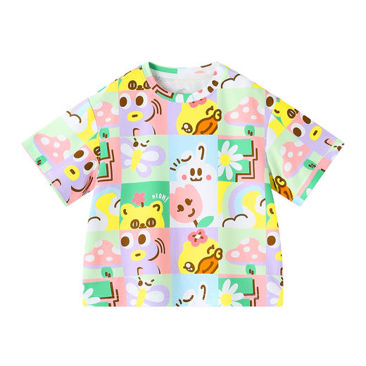 B.Duck小黄鸭童装夏季短袖T恤90-130 FF2601022 商品图3