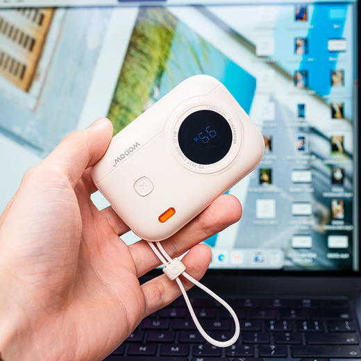 热卖中！！沃品小相机双线快充充电宝 10000毫安 支持22.5W&PD20W超级快充 商品图5