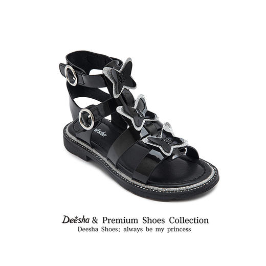 笛莎Deesha 女童童鞋2025夏新款凉鞋 商品图1