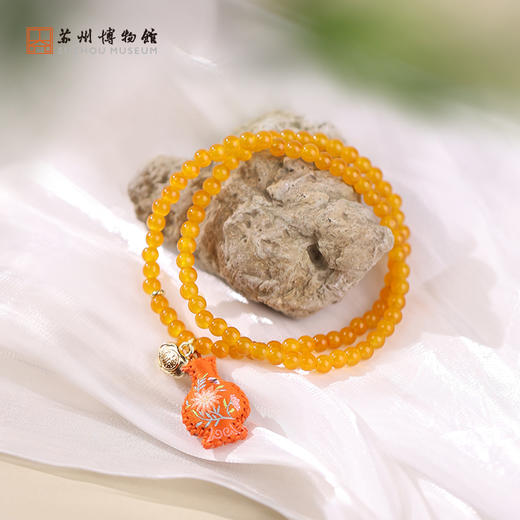 苏州博物馆 且待春来香囊手链 商品图4