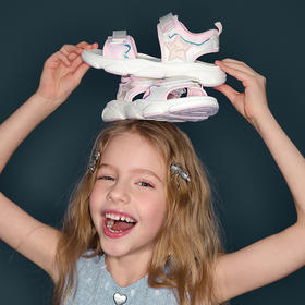 笛莎Deesha 女童童鞋2025夏新款凉鞋