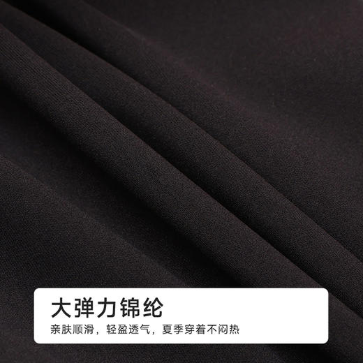 都市丽人五分裤薄锦纶外穿美搭外穿裤LLH2A3 商品图6