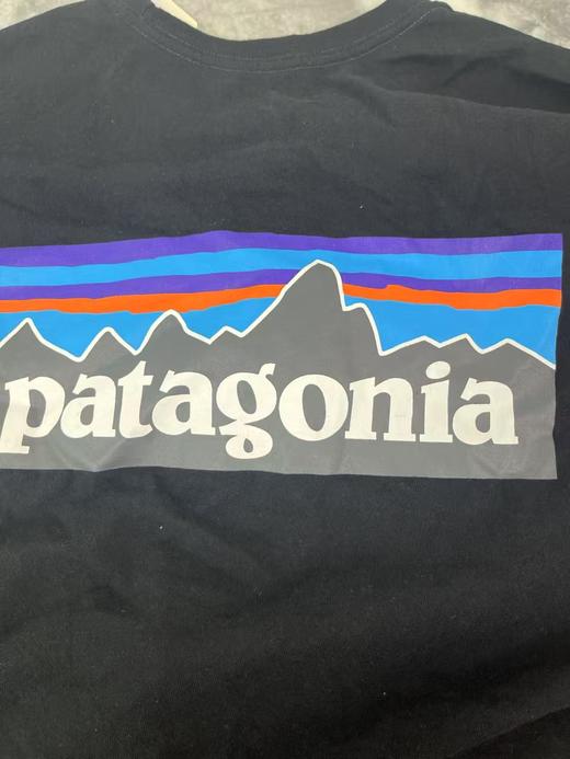 瑕疵Patagonia/巴塔 男士长袖圆领T恤 商品图3