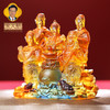 宋韶光大师五路财神 古法琉璃摆件家居摆件礼品 商品缩略图1