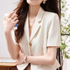 SMZ35447短袖西装外套女夏季2025新款小个子高级感小西服宽松薄款正肩上衣 商品缩略图1