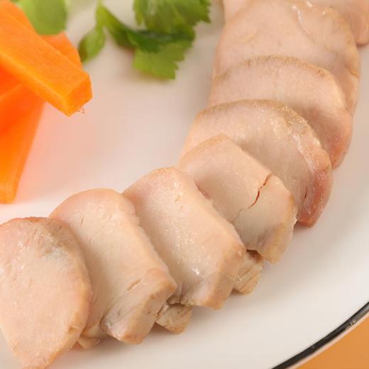 【美味速食 | 乐力趣鸡脯肉80g/袋*5袋】臻选优质鸡肉，高蛋白不含淀粉和卡拉胶，配料很干净，采用特殊去腥工艺腌制后，80°低温冷烤6小时，方便快捷开袋即食，上班居家出游都能带 商品图3