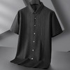 【DPF】大依优型大码短袖衬衫冰丝凉感半袖衬衣加大码休闲上衣肥佬时尚薄款夏装男士 商品缩略图1
