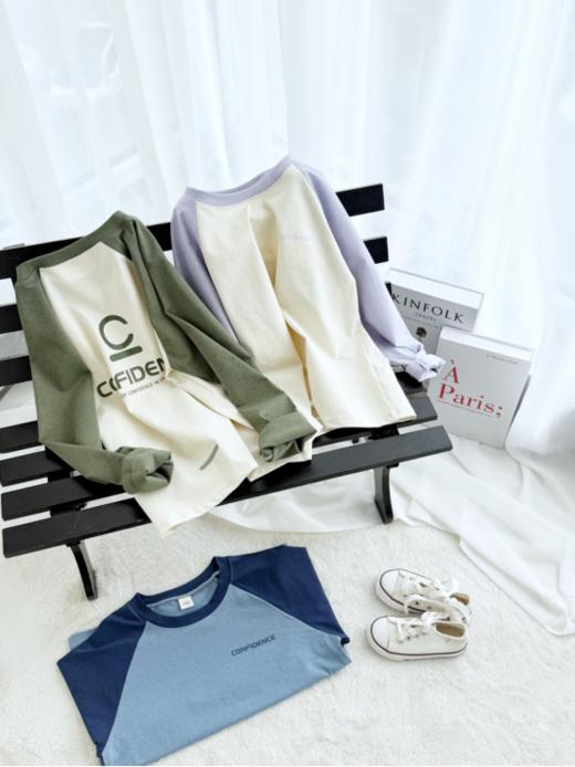 😘【简作-品牌直发】【独家面料‼️抗菌宣纸速干运动T恤】✅春夏训练服，宣纸吸湿速干衣❗️出汗再多都清爽❗️别家娃在挠痒痒，🌈咱家崽穿这套在山里笑哈哈❗️  商品图0