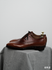 手工固特异法国小牛皮盲腰琴底手工渐变擦色黄棕色布洛克牛津鞋（福田洋平楦型） 商品缩略图3