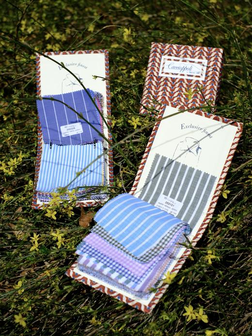 「爱好者直选30款」Caccioppoli 70支法国亚麻印花意式工艺衬衫 商品图3