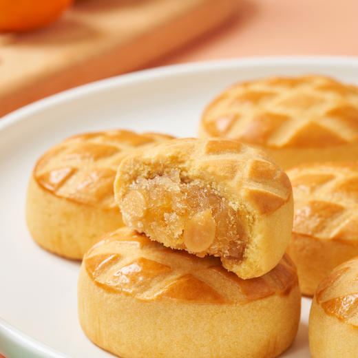陶陶居金桔果仁酥210g广式糕点休闲零食下午茶小吃 商品图3