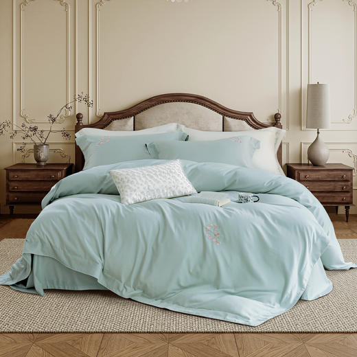 云丝锦系列 -简之爱   100%新疆长绒棉+贡缎级织造工艺 商品图1