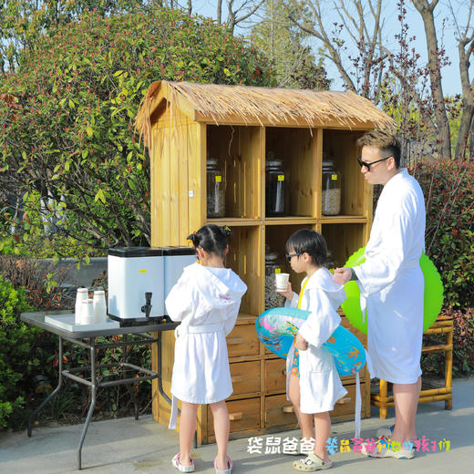 【袋鼠爸爸去哪儿丨西安地建南山温泉酒店秦岭野生动物园店】位于秦岭山脚下，距离沣峪口10分钟，2024年重装开业，占地约百亩，酒店内设有国标级50米恒温游泳馆和24个户外温泉，一站式遛娃 商品图6