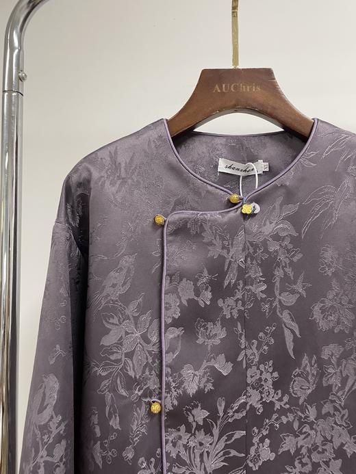 新增！可穿到160斤❗AU品牌直发【新中式天丝亚麻、桑蚕丝系列▪国风外套/马甲】超多款可选！都超级美！✅上身透气舒适，宛如工艺品，华丽精致！ 商品图4