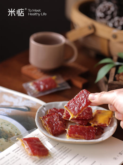 【米惦·炭烧芝士猪肉片】芝士控🧀️快看过来👀猪肉被芝士包围啦✨✨猪肉片新吃法🉑🉑芝香浓郁咸甜永动💯机越嚼越香😋😋开启味觉新体验，真后悔没有早点发现❗️ 商品图10