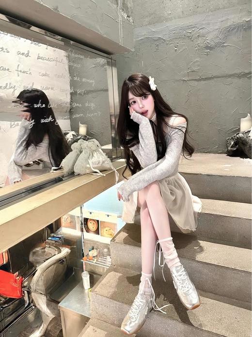 Smilerepublic2025/ss微笑共和国新款方头德训鞋（HC） 商品图13