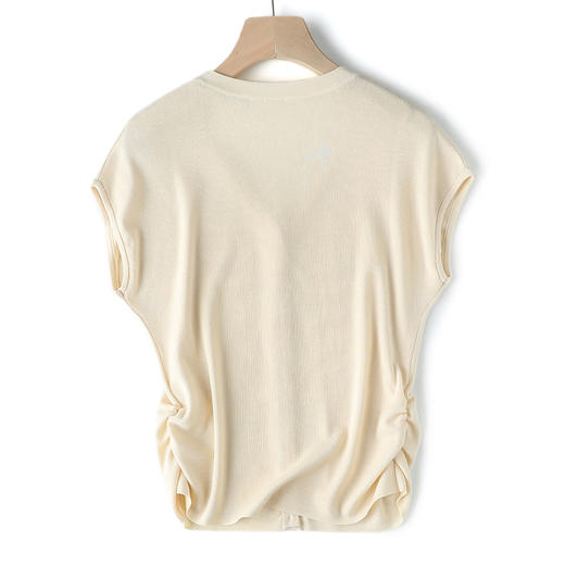 【高品质私服】【小飞袖收腰V领开衫】线条利落优雅 打造摩登造型JZ2518-CC 商品图7