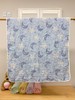 六层棉纱泡泡毯 110*110cm A类水洗六层纱布盖毯 抗菌强吸水力一毯多用，空调毯 ，午睡毯，洗澡浴巾，质感超级柔软 商品缩略图12