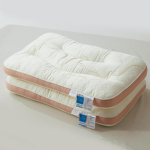 自然醒云柔刺绣猫猫枕头助睡眠护颈椎侧睡云朵枕芯单人整学生宿舍枕头男XK 商品图5