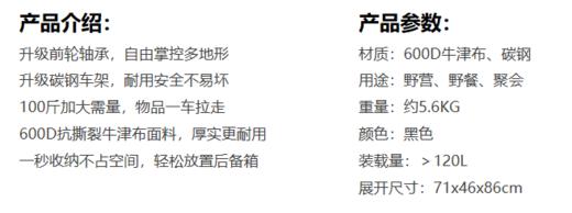 西屋Westinghouse营地车（5寸） 商品图4