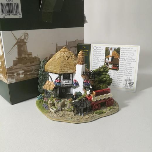 大英遗产圣奥尔本斯旅馆 英国Lilliput lane 2000年微缩建筑 商品图0