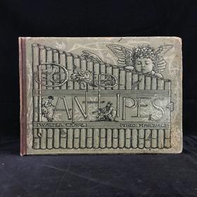 约19世纪后期 老排箫曲目乐谱集 沃尔特·克兰精美彩色古典风插图 精装大16开