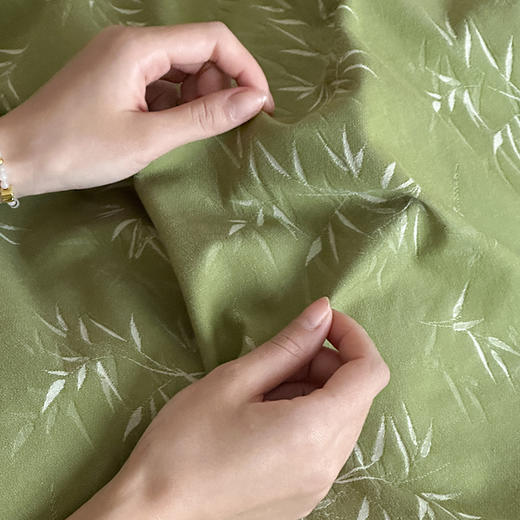 顶柔60支林野之风色织空气棉大提花四件套-TJ1642 商品图3