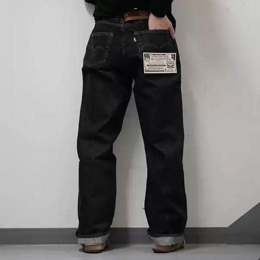 Levi’s × BEAMS SUPER WIDE DENIM 复古水洗牛仔裤 商品图1