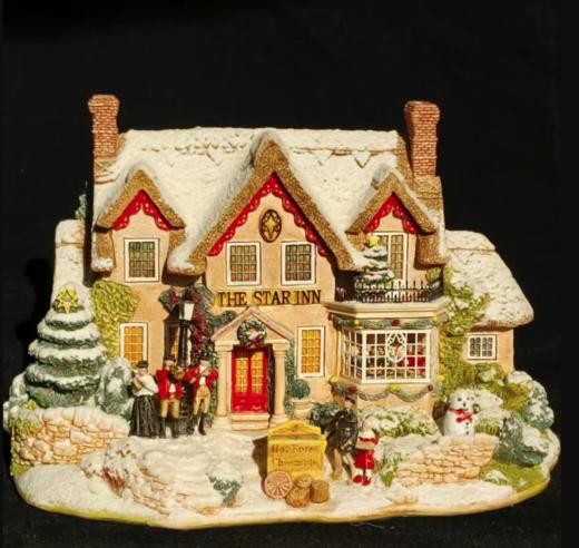 星程酒店 Lilliput lane 2000年圣诞节特别款微缩建筑 商品图2