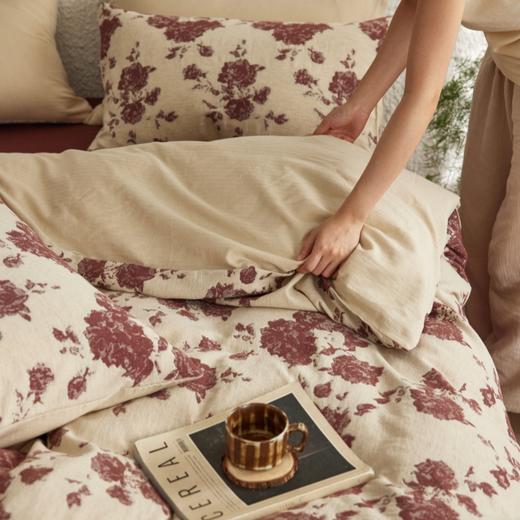 顶柔60支倾慕亚麻混纺四件套-TJ1644 商品图2