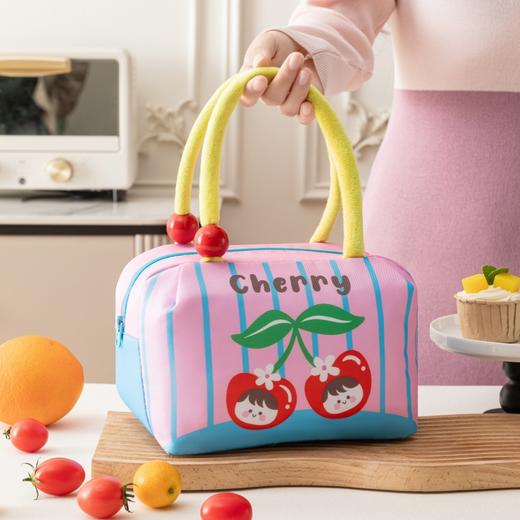 可爱手提保温包加厚铝膜便当包大容量保温收纳袋外出野餐饭盒袋 商品图3