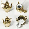 一组欧洲进口骨瓷金壶，璀璨夺目的镀金工艺散发着柔和而迷人的光泽 商品缩略图8
