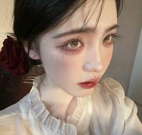 pupp buli半年抛美瞳 去发光棕 14.2mm