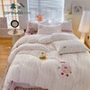 松植屋新品双层纱贴布刺绣四件套全棉有氧双层纱A类婴儿级裸睡标准，呵护你的每一寸肌肤 商品缩略图0