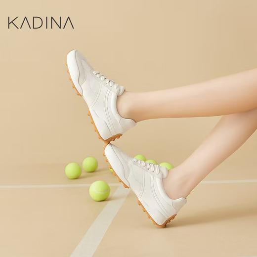 【KADINA】 AF3   卡迪娜2025春季新款复古阿甘鞋防滑橡胶底系带女休闲鞋KCS258701 商品图0