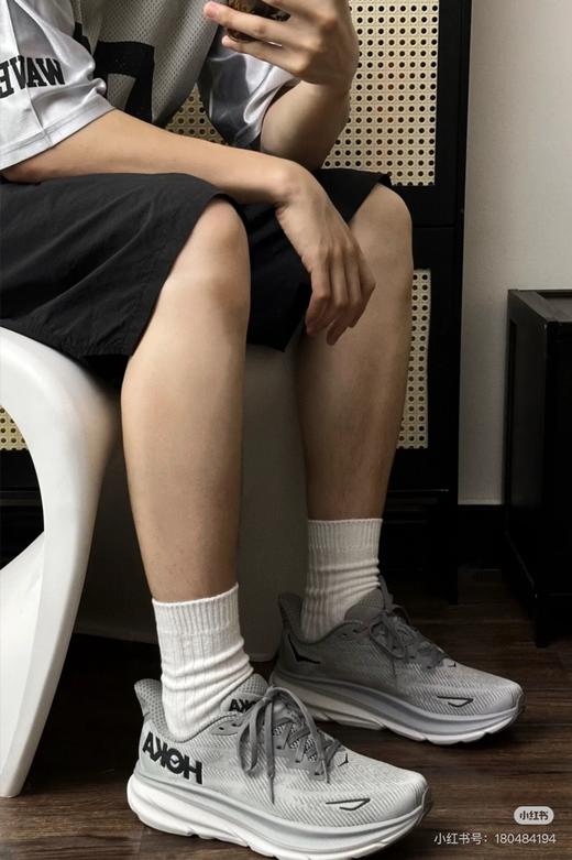 简直是运动界的六边形战士 HOKA家 Clifton 9防水系列运动鞋 商品图4