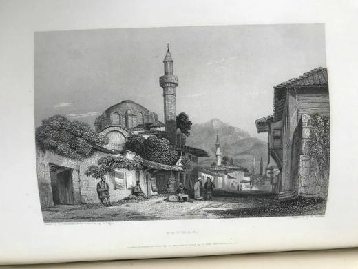 1833-34年 芬登版画集：拜伦生平与作品（全3卷） 百余幅版画插图 真皮精装18开 商品图10