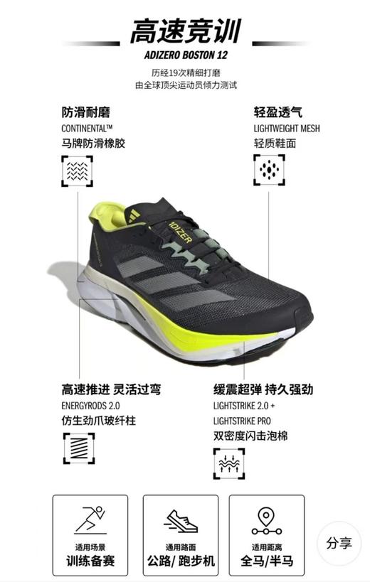 【春假专区】阿迪运动adidas男子运动休闲鞋JI4477 商品图3